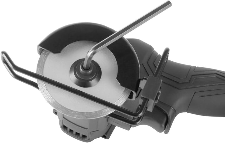 STAHLWERK Mini-Akku-Winkelschleifer MAW-20 ST – 2 Ah Akku,leistungsstarker Handwinkelschleifer zum S