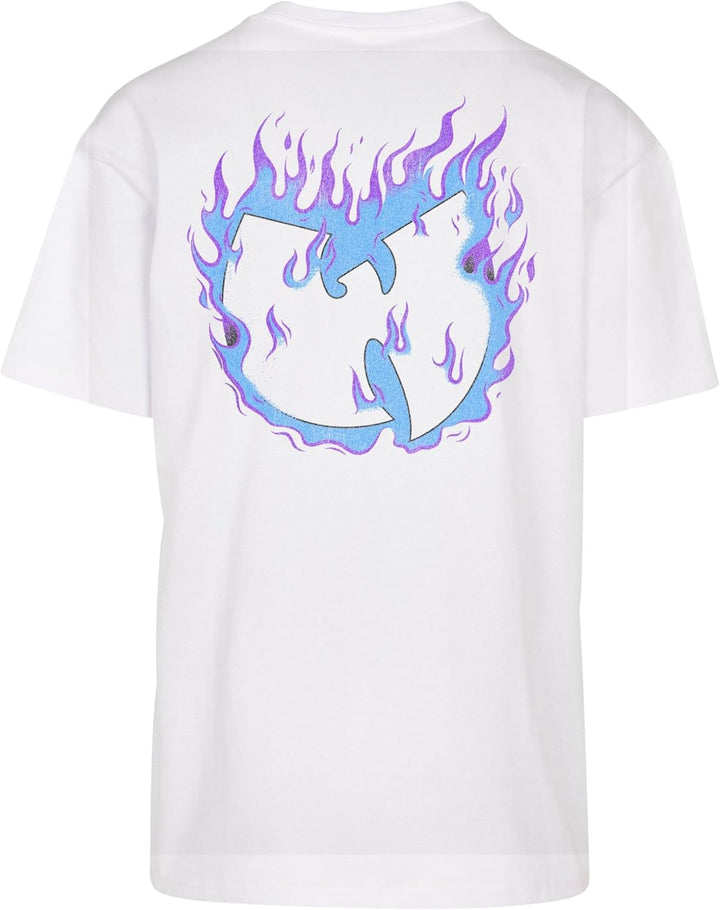 Mister Tee Herren Tang Clan Wu Cloud Oversize Tee T-Shirt XS Weiss, XS Weiss