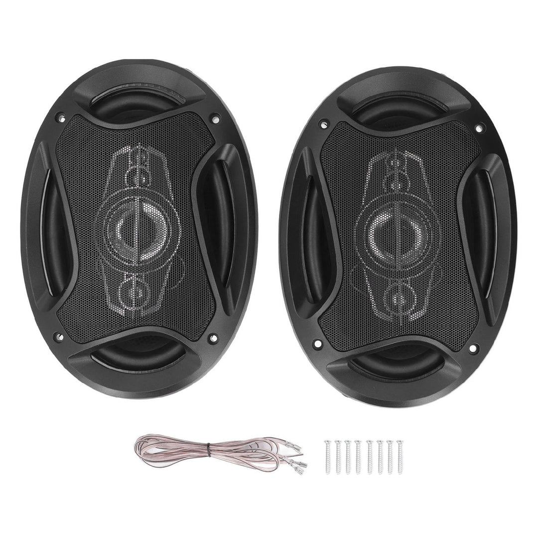 Greensen 2pcs 6x9 Zoll Koaxialauto -Lautsprecher 800 W 4 Ohm Auto -Türlautsprecher mit Haltbarem Gum