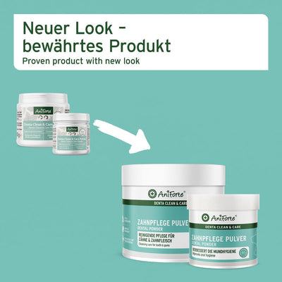 AniForte Denta Clean & Care Zahnpflege Pulver für Hunde & Katzen 300g – effektive & natürliche Zahnr