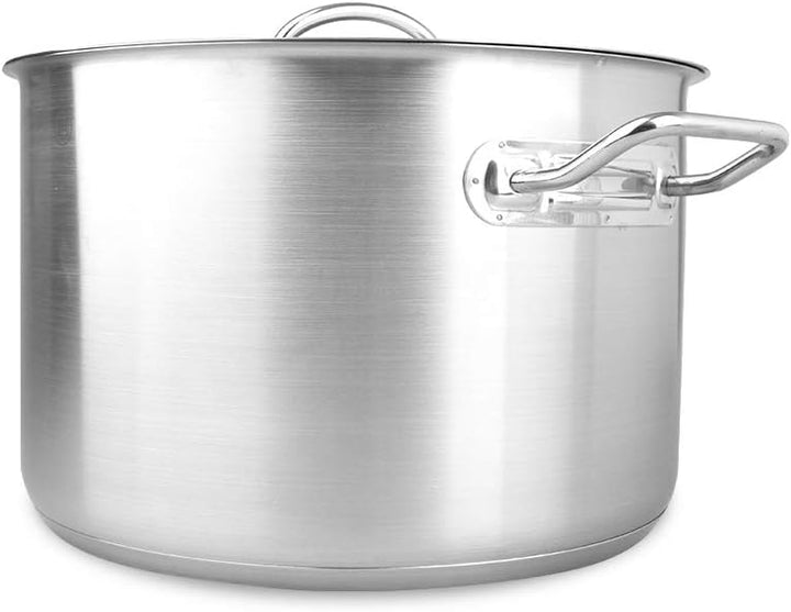 CS Kochsysteme 043193 Kochgeschirr, Edelstahl, Durchmesser 24 cm, silber, 24 x 24,3 x 19,39 cm 24 x