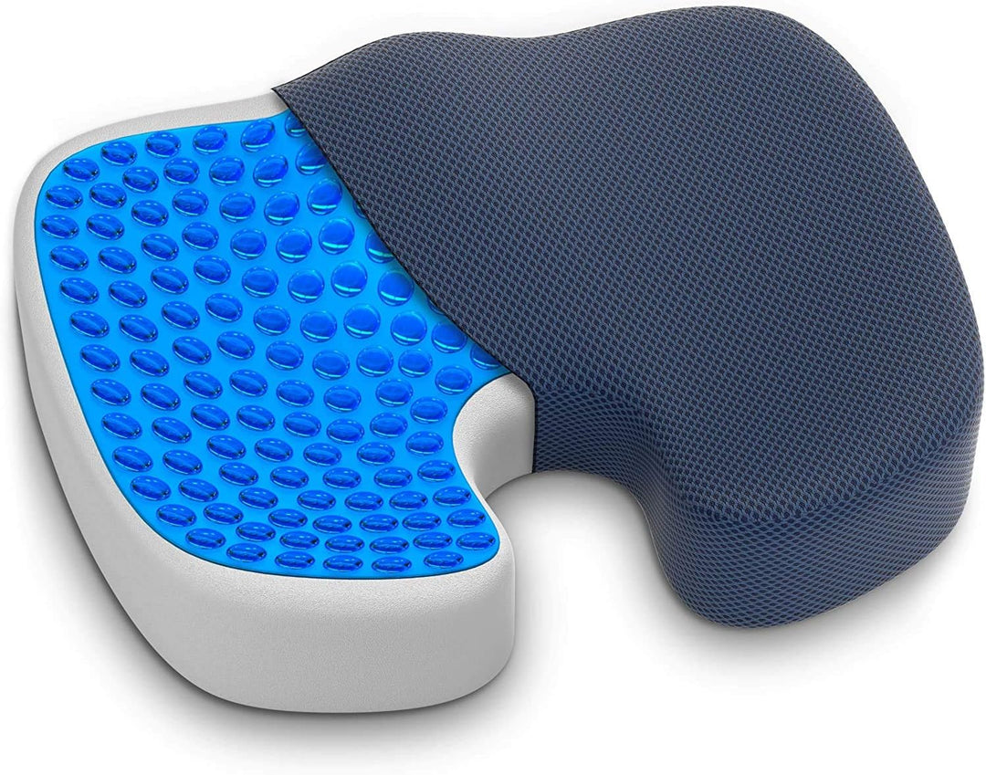 Mosswell ergonomisches Sitzkissen | Mittelfestes Steissbeinkissen mit Gel | Sitzkissen für Bürostu