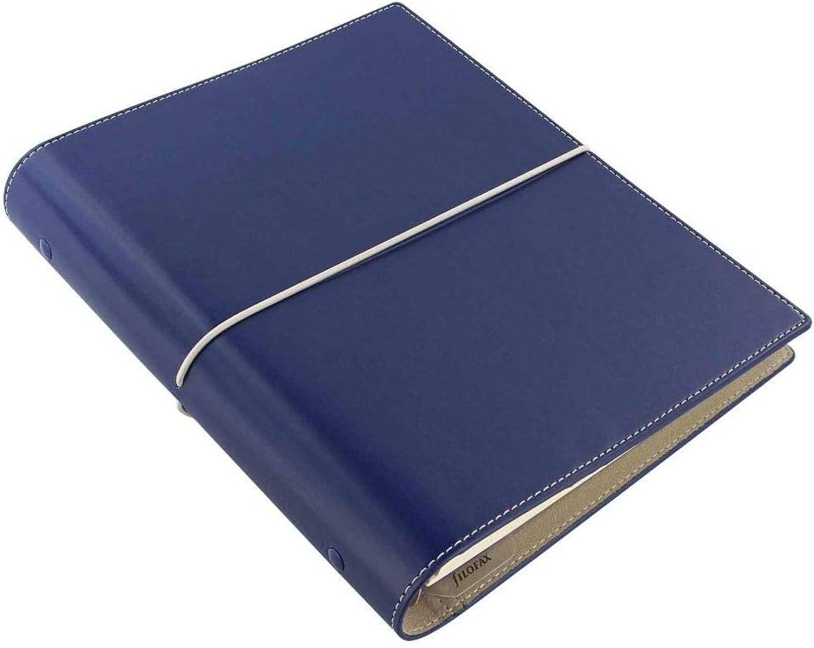 Filofax 2020 - Domino A5 Organizer - Marine Blau Single, Single