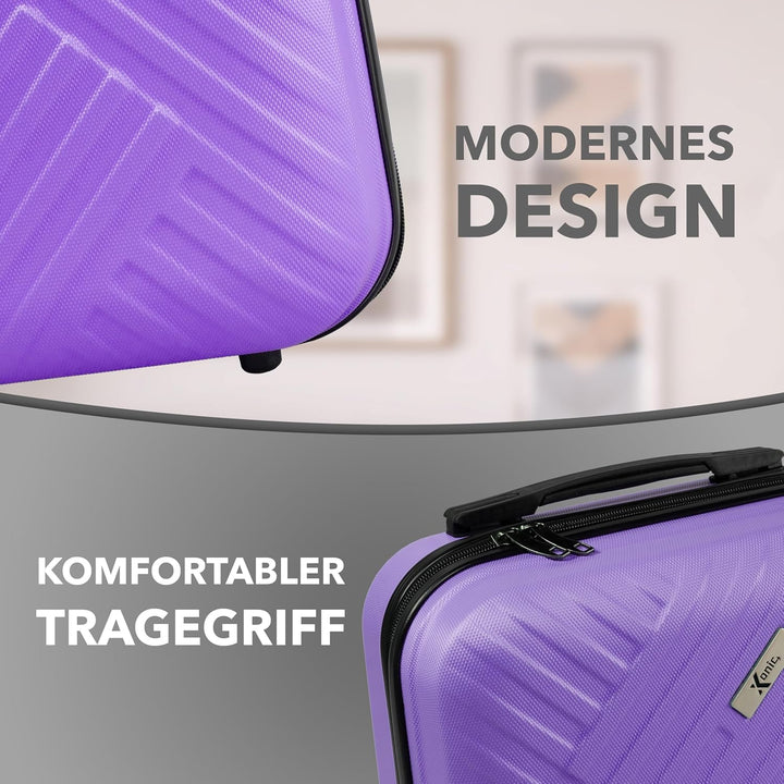 Xonic® Design Kosmetikkoffer aus ABS Hartschale – Robustes Beautycase als Handgepäck - Kosmetiktasch