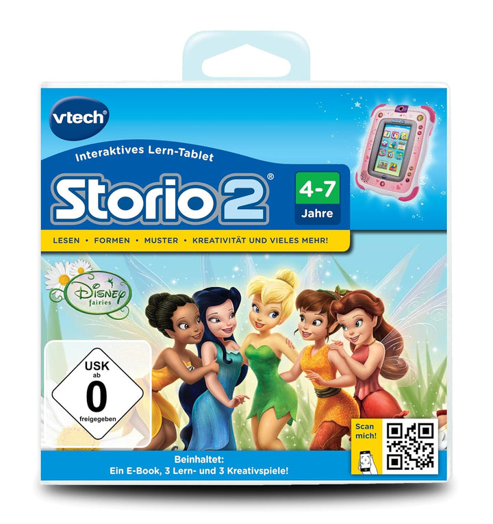 VTech 80-230304 - Lernspiel Tinkerbell (Storio 2, Storio 3S) Standard, Standard