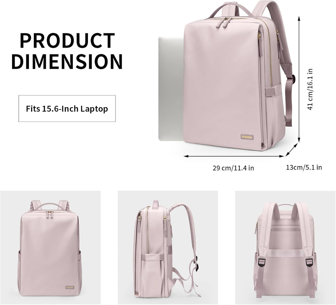 Stilvoller Laptop Rucksack für Damen von Fluggesellschaften zugelassen, Perfekt für die Arbeit das C