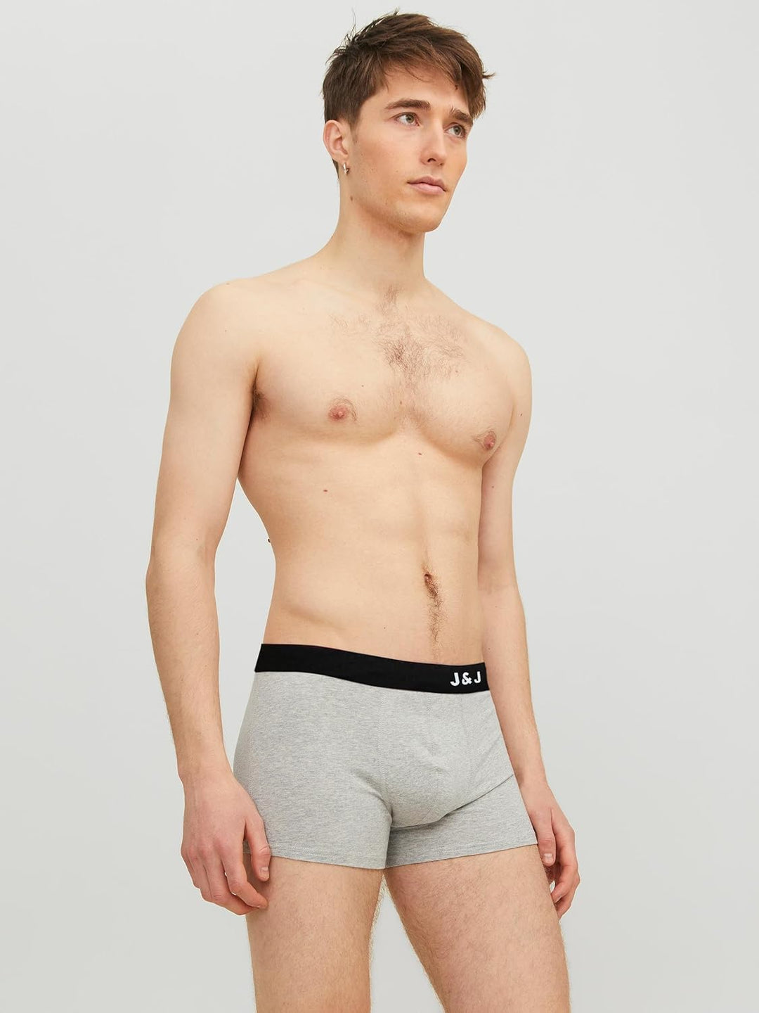 JACK & JONES Male Boxershorts 7er-Pack Boxershorts S 7er Pack (4x Schwarz, 3x Light Grey Melange), S