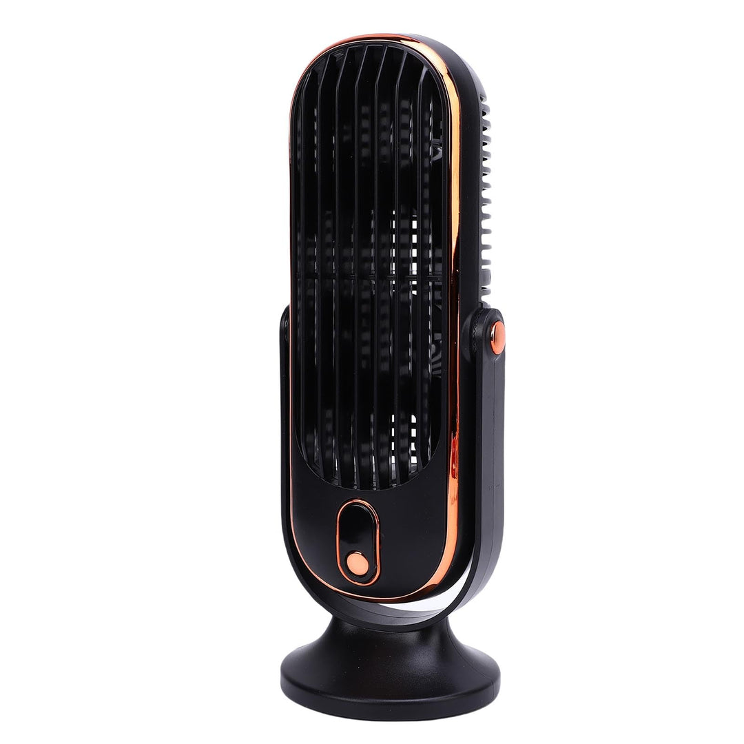 HEEPDD Wiederaufladbarer Schreibtischventilator, USB-betriebener Schreibtischventilator, Tragbarer,