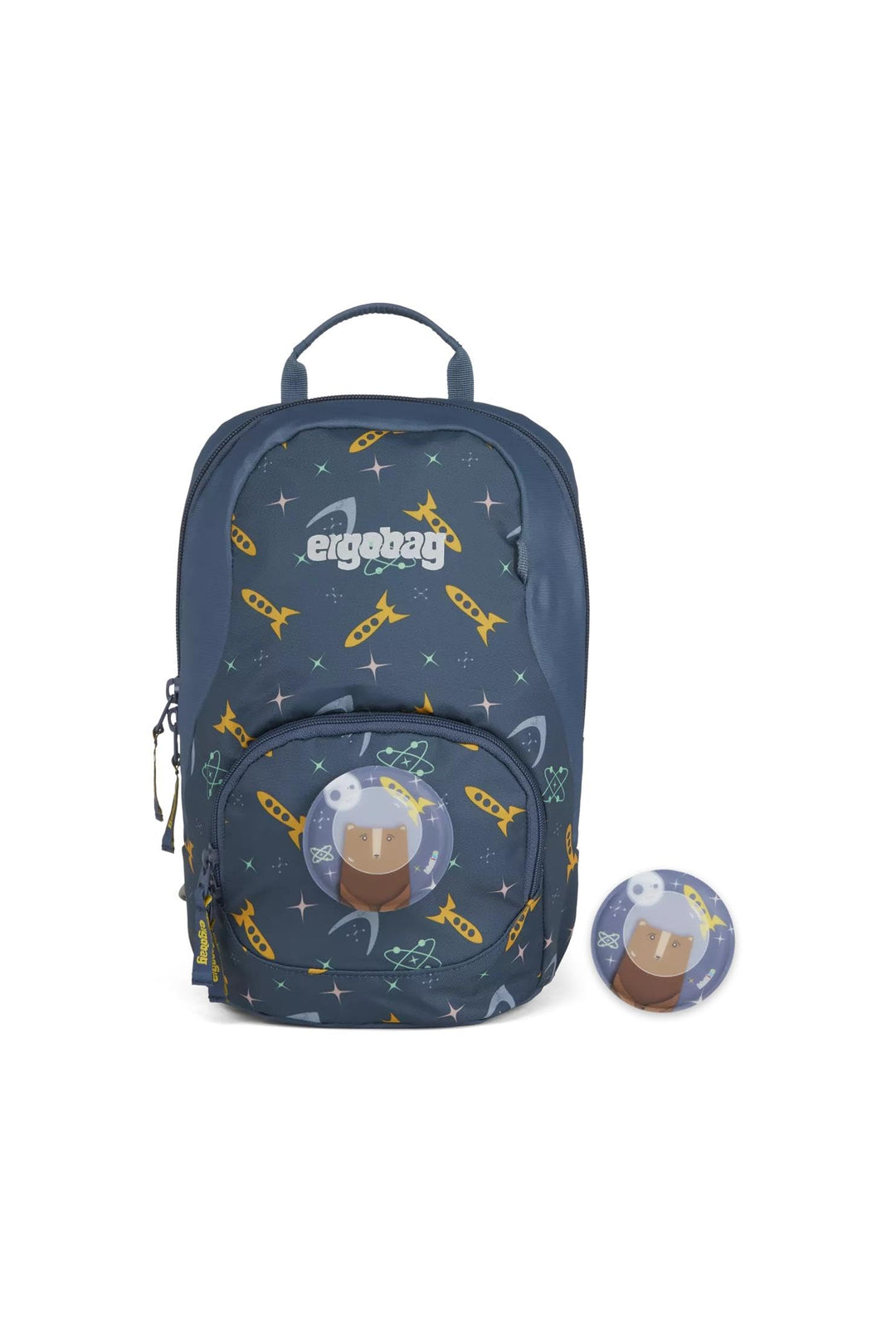 ergobag Ease Small Freizeitrucksack, Kindergartenrucksack, 6 Liter, 270 g M Bärgold, M B&amp;