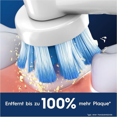 Oral-B Pro Sensitive Clean Aufsteckbürsten für elektrische Zahnbürste, 8 Stück, sanfte Zahnreinigung