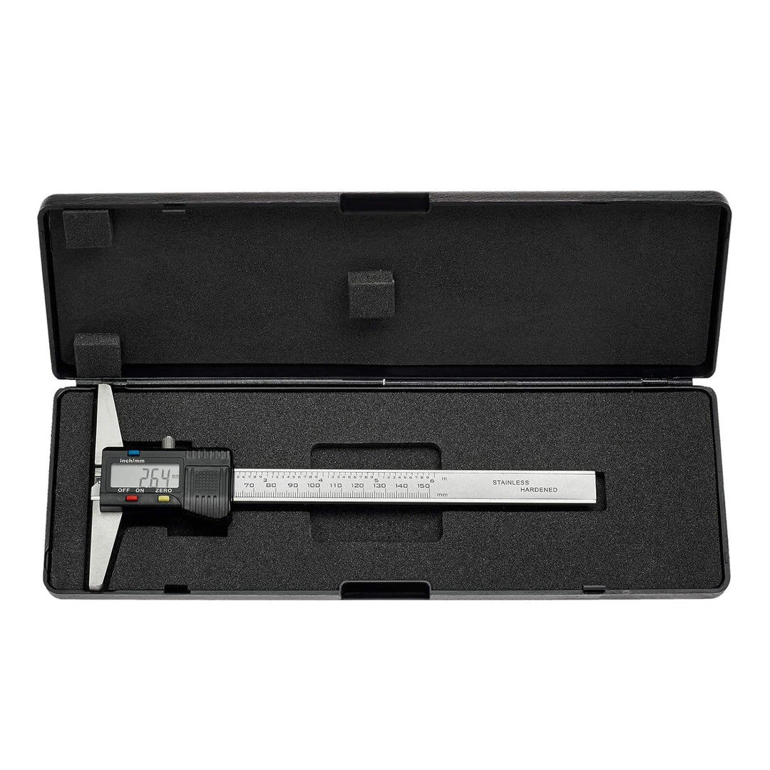 WABECO Tiefenmessschieber 150 mm digital Tiefenmesser Tiefenmass Tiefenmessgerät Messschieber