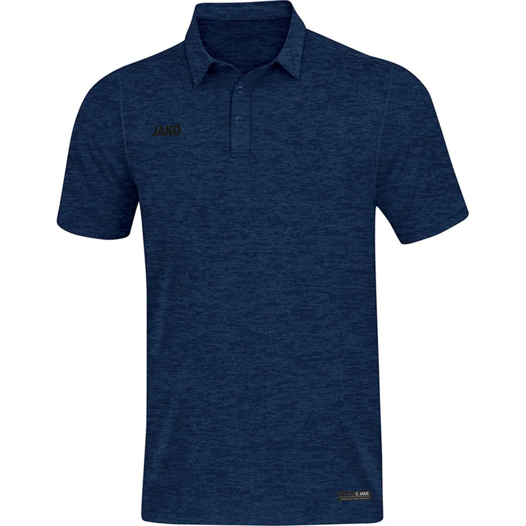 JAKO Premium Basics Poloshirt Herren M Blau, M Blau