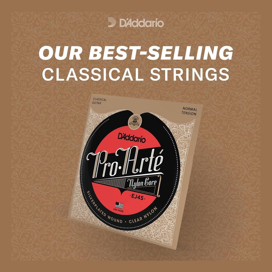 D'Addario Gitarrensaiten Konzertgitarre | Gitarrensaiten Akustikgitarre | Gitarrensaiten Nylon | Git