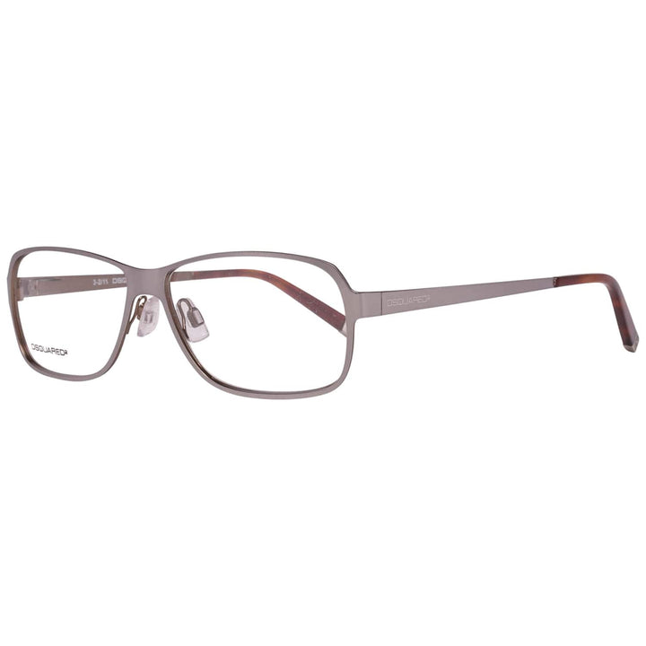 DSquared DQ5057 56015 Dsquared2 Brillengestelle Dq5057 015 56 Rechteckig Brillengestelle 55, Gunmeta