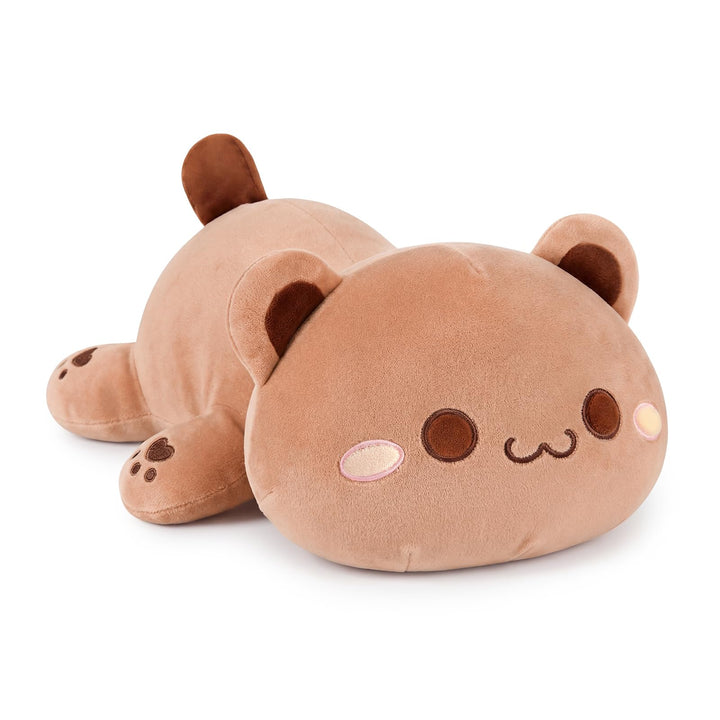 shownicer Plüschtier Braun Bär Kuscheltier Stofftier Kawaii Bär Plüsch, Bär Plüschkissen Spielzeug,