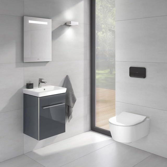 V & B Combi-Pack Avento DirektFlush C-Plus + SlimSeat Softclose weiss