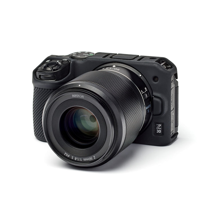 easyCover - Silikon Kameratasche - Schutz für Ihre Kamera - Nikon Z30 - Schwarz