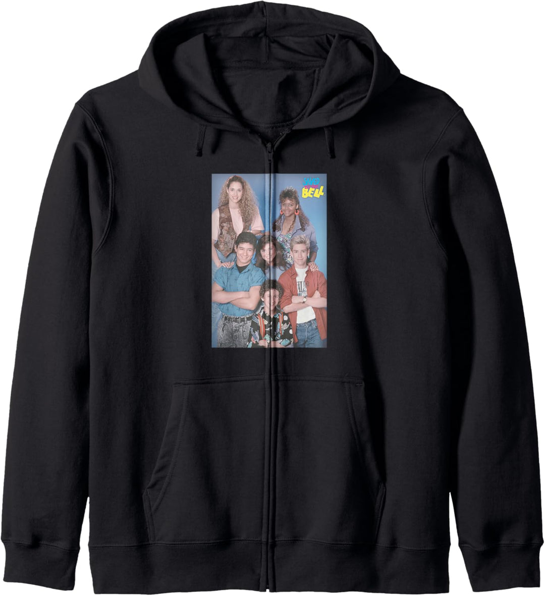 Saved By The Bell Gruppenfoto Kapuzenjacke