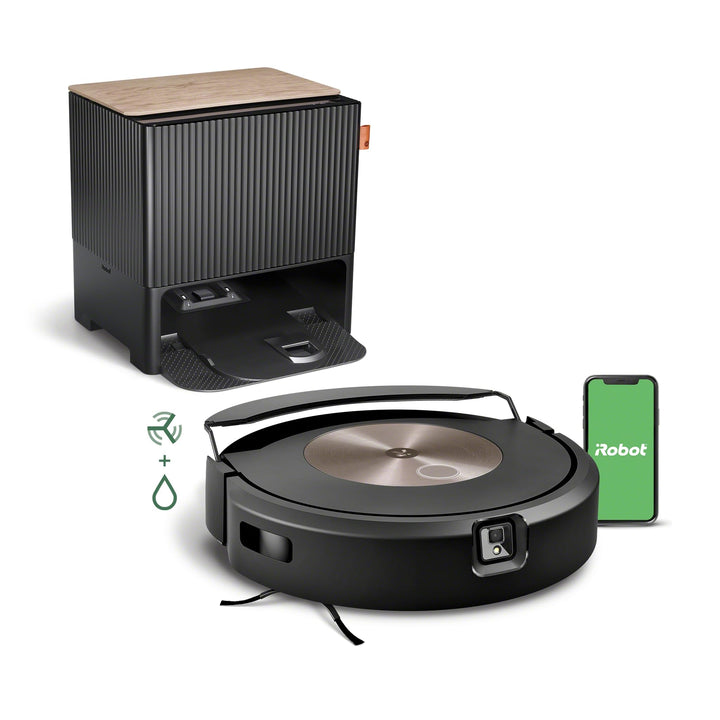 iRobot Roomba Combo j9+ Saug- und Wischroboter mit autom. Absaug-/Nachfüllstation, Kartierung, Preci