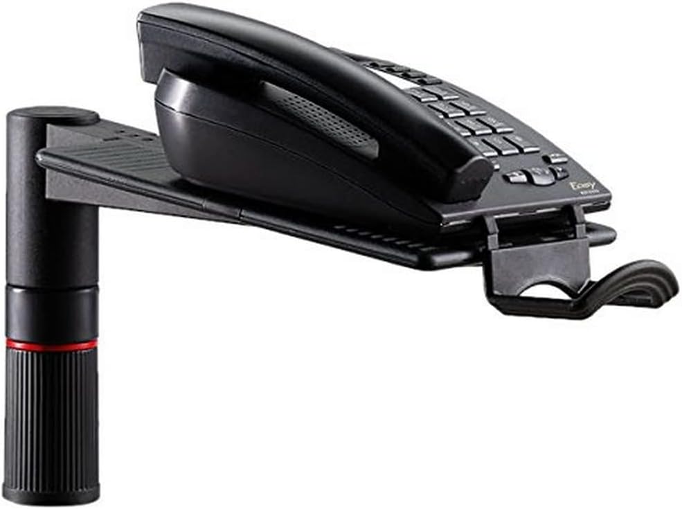Novus PhoneMaster Schreibtisch Telefonhalterung anthrazit, 26 x 17 x 14 cm Anthrazit Single, Anthraz