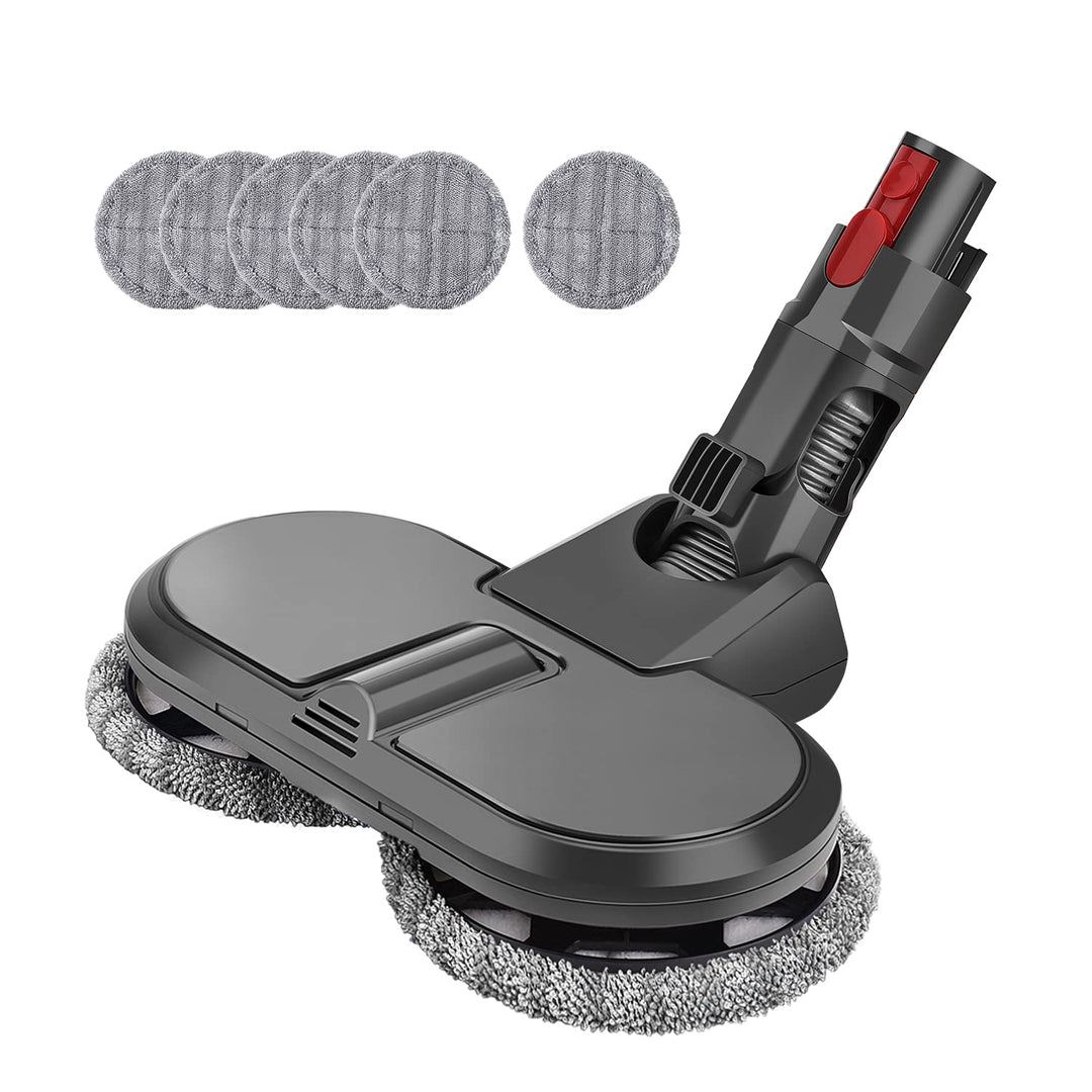 MoPei Elektrischer Wischaufsatz für Dyson Staubsauger V7 V8 V10 V11 V15, Ohne