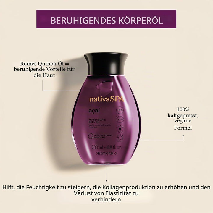 O Boticario, NativaSpa Acai Body oil 200 ml