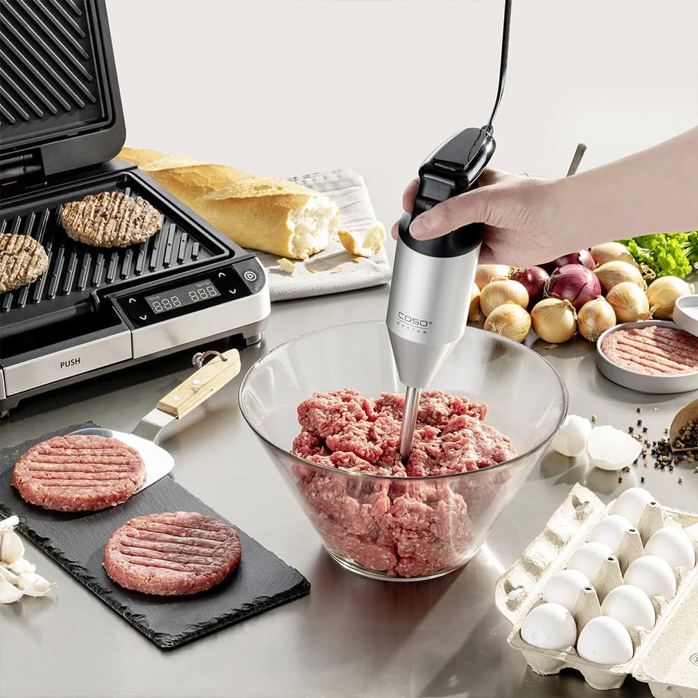 CASO HB 2200 Pro - Design Stabmixer - Testurteil: Sehr Gut, kraftvoller Mixer zum Mixen, Rühren, Qui