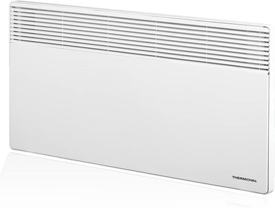 Thermoval Elektrischer Konvektor, Elektroheizkörper TX 2500, 2,5 kW, IP20, Freistehender oder Wandmo