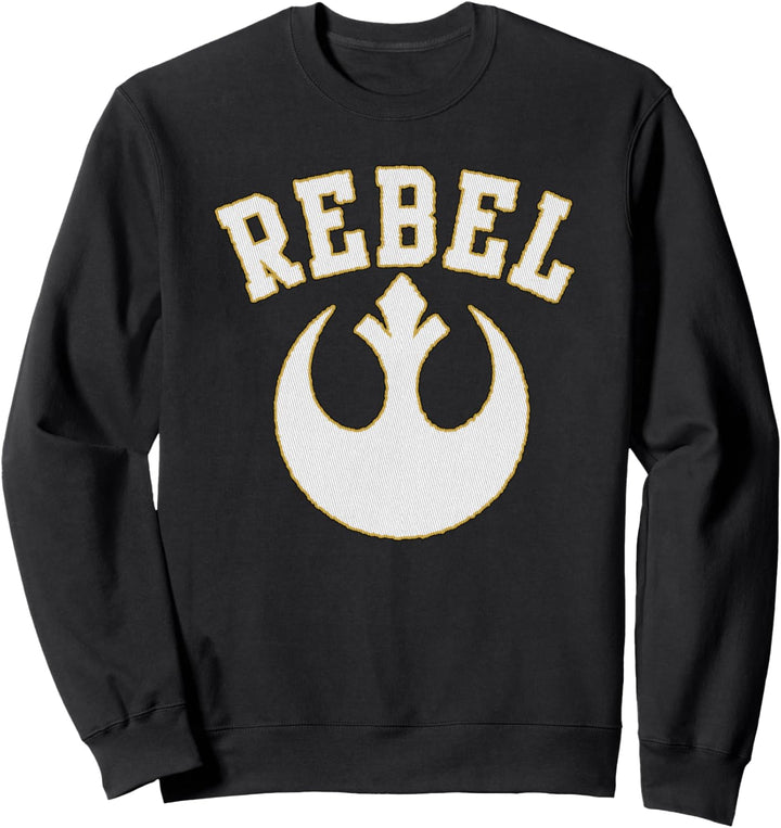 Star Wars REBEL Logo Collegiate Sport Jersey Sweatshirt