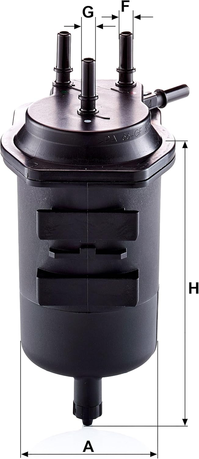 MANN-FILTER WK 939/4 Ölfilter – Für PKW