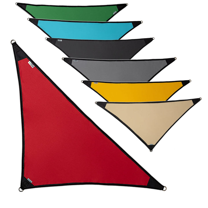 freigarten.de Sonnensegel Wasserdicht Sonnenschutz 100% Schutz vor UV dreieckig 2,0m x 2,0m x 2,8m R