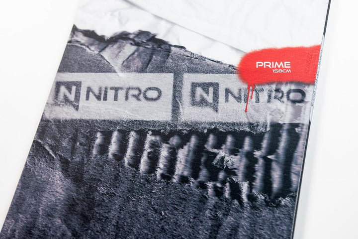 Nitro Snowboards Herren Prime RAW Board, Allmountainboard, Directional, Flat-Out Rocker, All-Terrain