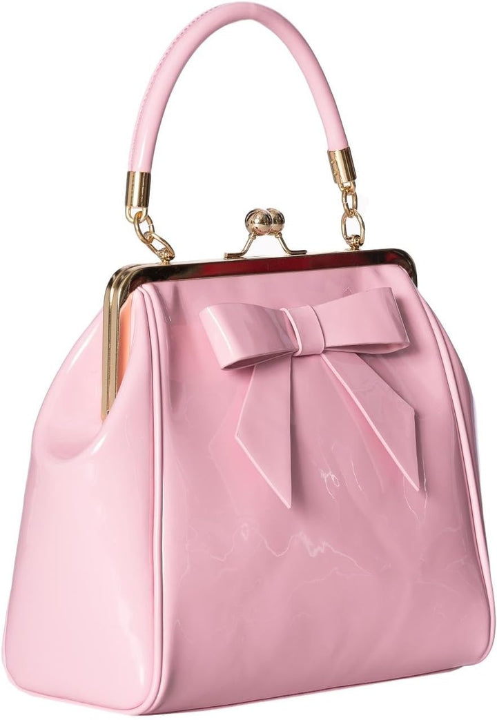 Dancing Days Retro American Vintage Handtasche Rosa, Rosa