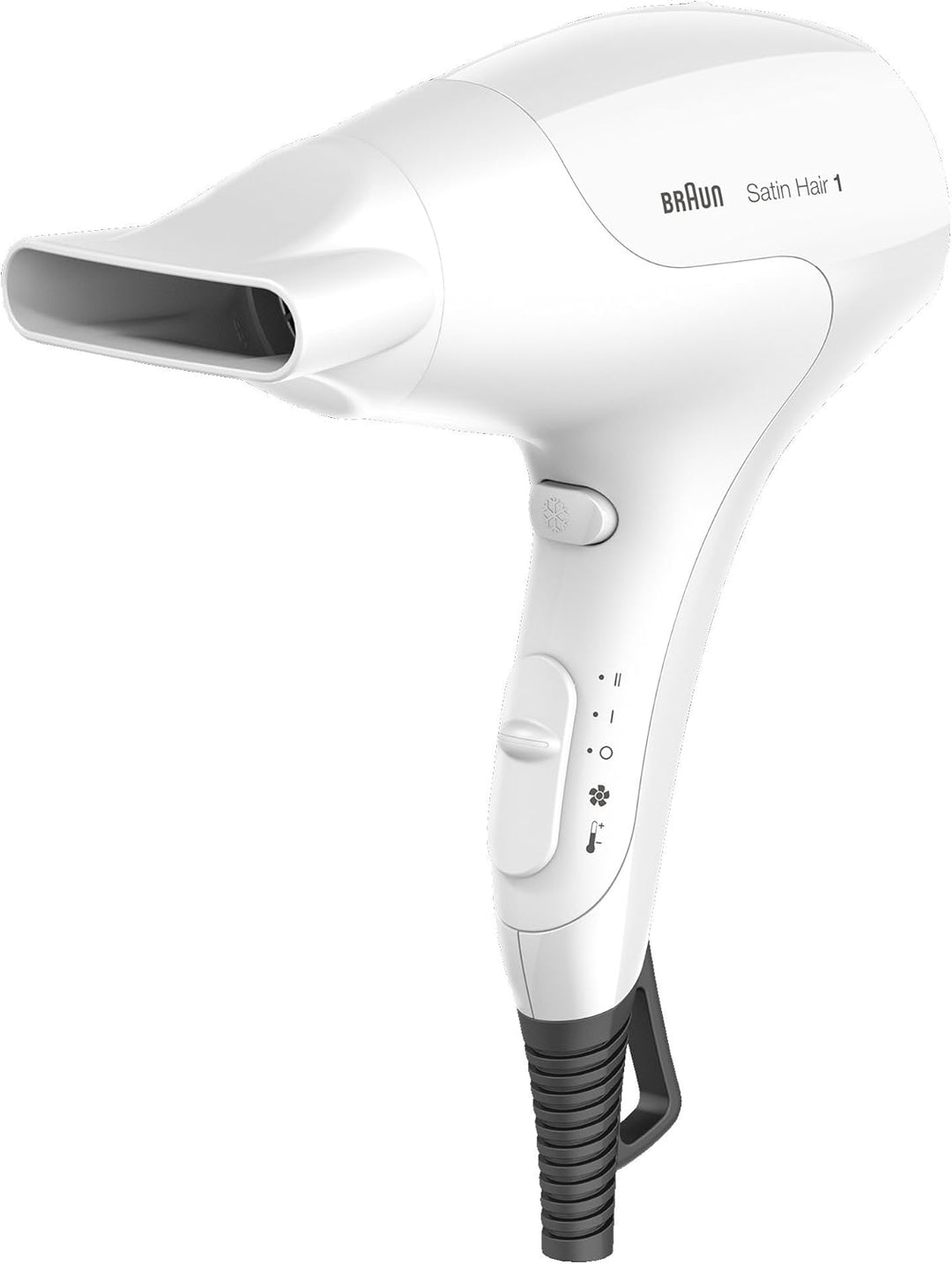 Braun Satin Hair 3 Warmluft-Lockenbürste, inkl. Kamm- und Bürstenaufsatz, AS 330, schwarz, 1er Pack