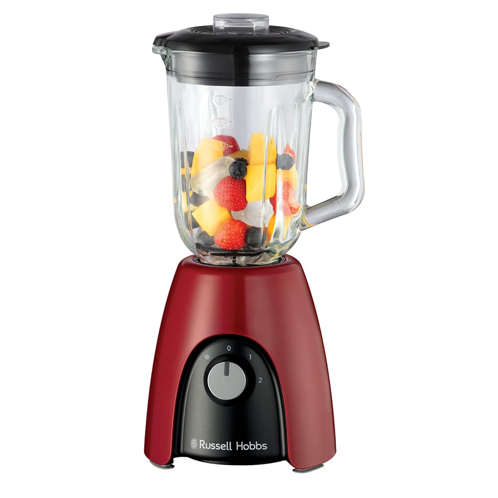 Russell Hobbs Standmixer [Smoothie Maker] Mixer (Blender, 1,5L Glasbehälter, 2 Stufen und Pulse-Funk