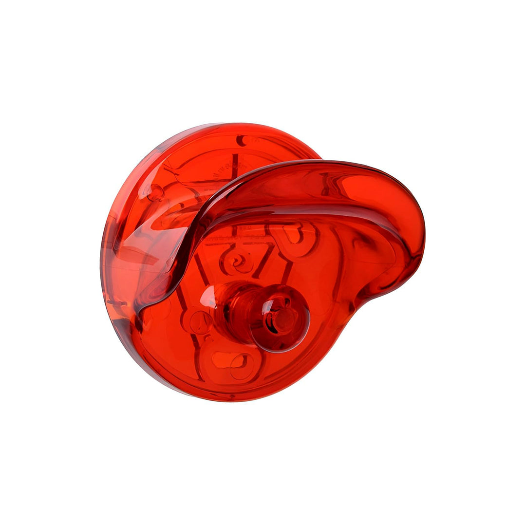 Kartell Gancio, Kleiderbügel, Orange rot, Transparent Rosso, Rosso