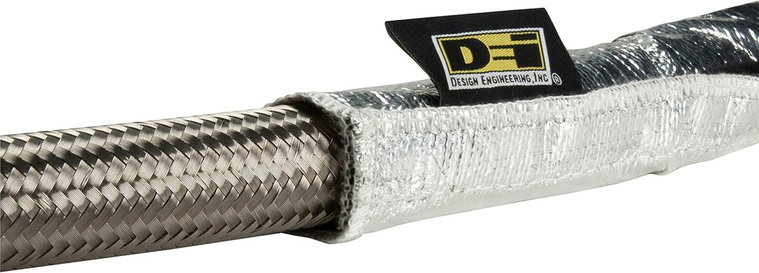 Design Engineering Hitzeschutz, 5,1 cm – 6,4 cm Innendurchmesser, aluminisierte Hülse für ultimative