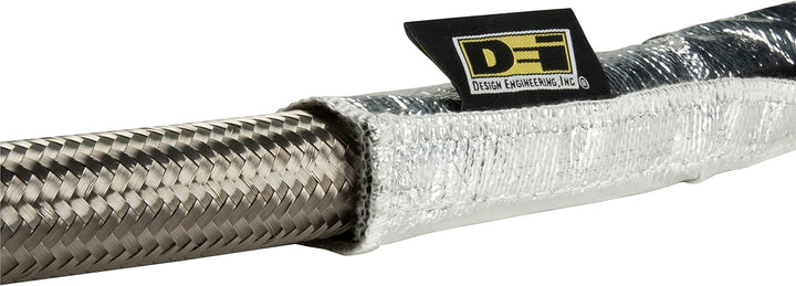 Design Engineering Hitzeschutz, 5,1 cm – 6,4 cm Innendurchmesser, aluminisierte Hülse für ultimative