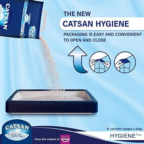 Catsan Smart Pack Katzenstreu, 2 Einlagen, 4 kg (6er-Packung) 6er Pack (6×4kg), 6er Pack (6×4kg)
