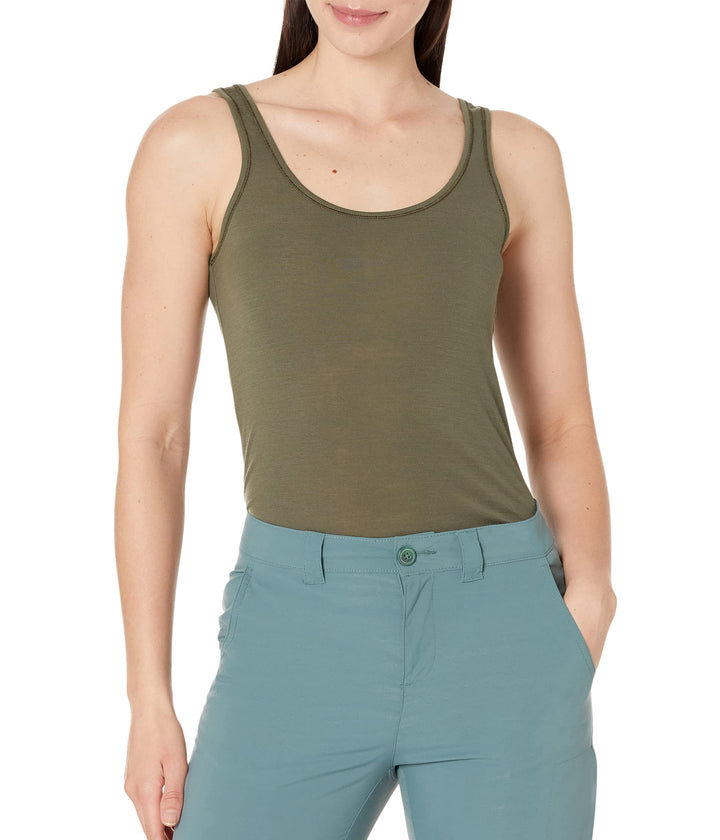 Icebreaker Damen Shirt Womens Siren Tank Fern XS Loden, XS Loden