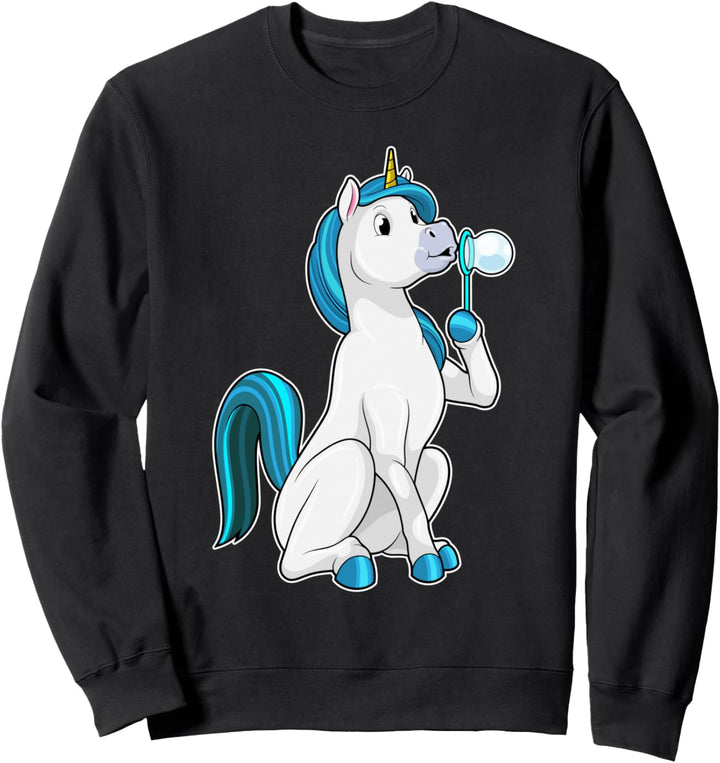 Einhorn Seifenblasen Sweatshirt