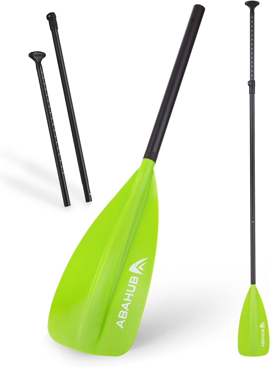 Abahub SUP Paddel / 2 in 1 Sup Kajak Paddel Aluminium Einstellbares Stand Up Paddle für Paddleboard,