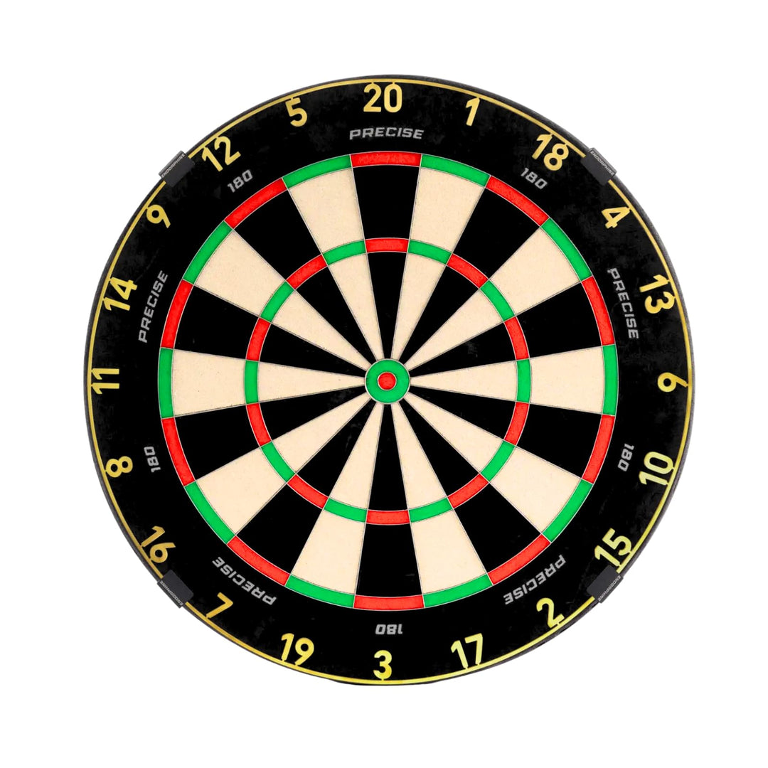 Precise180 - Dartboard Endorphine - Premium Dartboard mit One Piece Zahlenring - 18 Farben - Dartsch