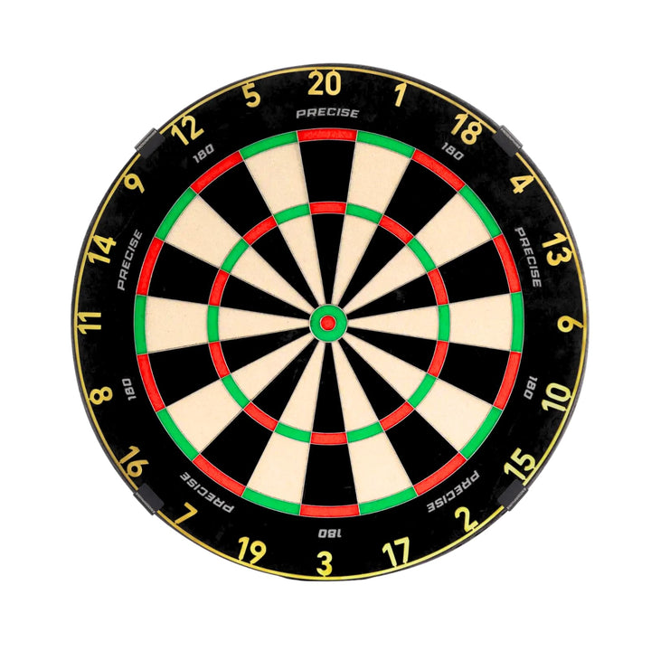 Precise180 - Dartboard Endorphine - Premium Dartboard mit One Piece Zahlenring - 18 Farben - Dartsch