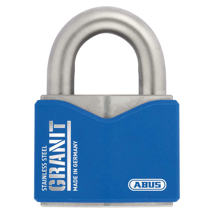 ABUS Granit Vorhängeschloss 37ST/55 aus Edelstahl - für den Ausseneinsatz - mit ABUS-Plus Scheibenzy