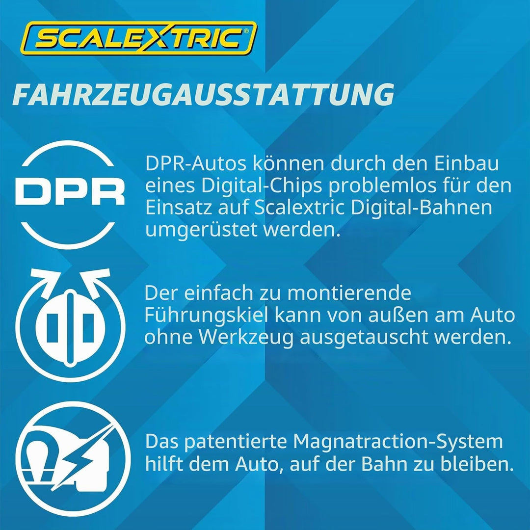 Scalextric C4573 The Fast and The Furious - Dodge Charger - Dom Toretto Slotcar, Schwarz