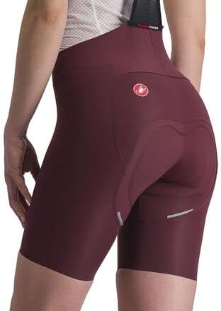 CASTELLI Damen Shorts Free Aero Rc W Bibshort XS Deep Bordeaux, XS Deep Bordeaux