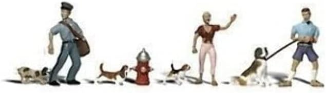Spur 0 -- Figuren mit Hunden