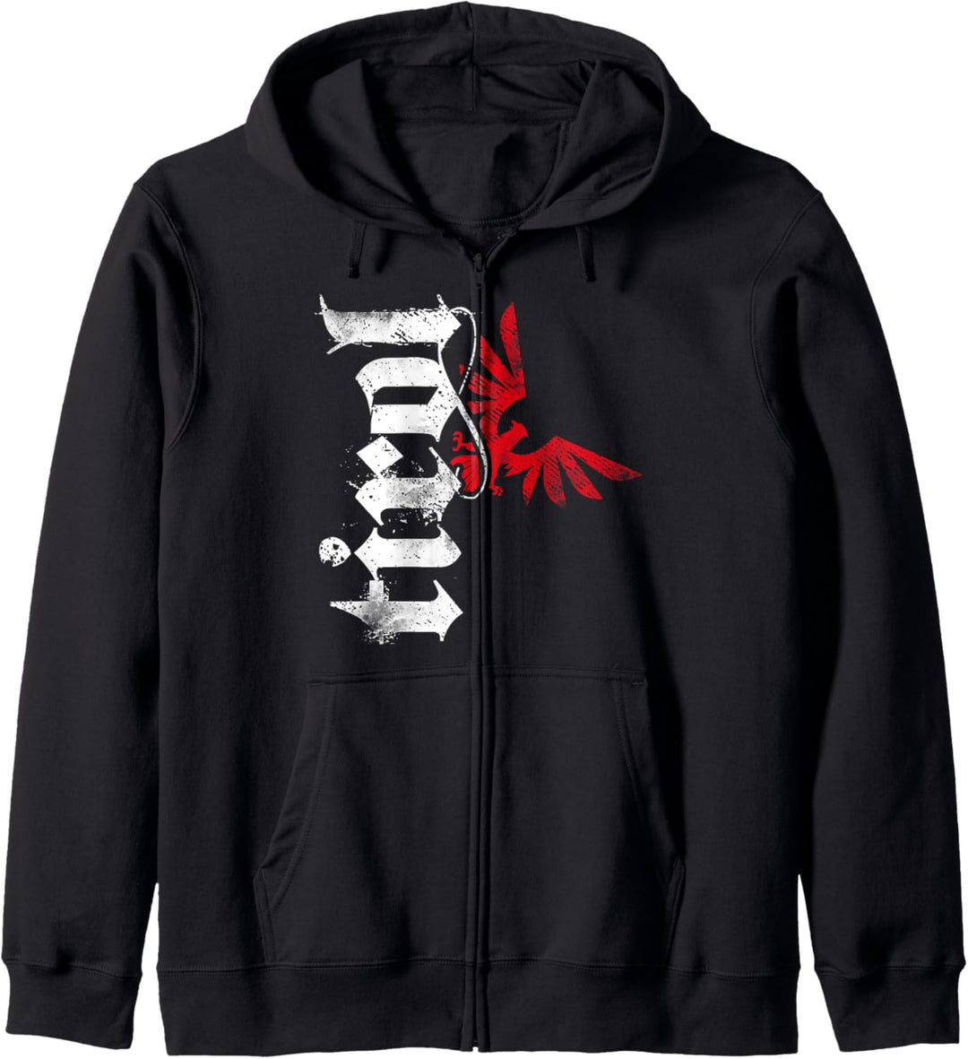 Tirol Tiroler Adler Wappen Bua Madl Herren Damen Shirt Tirol Kapuzenjacke