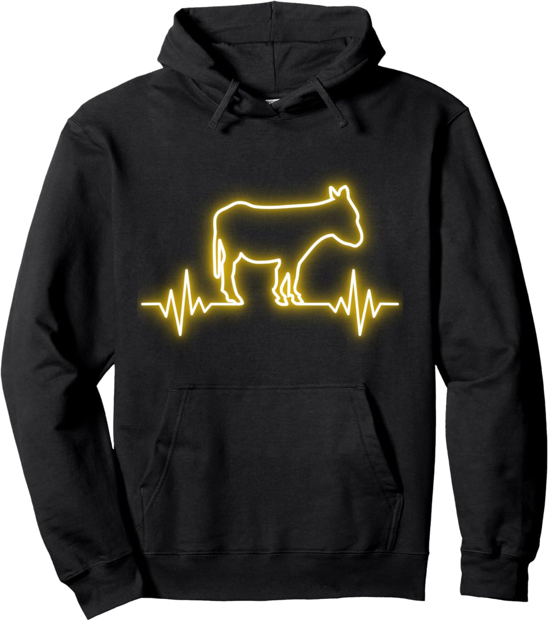 Goldesel Muli Maultier Eselchen Esel Pullover Hoodie